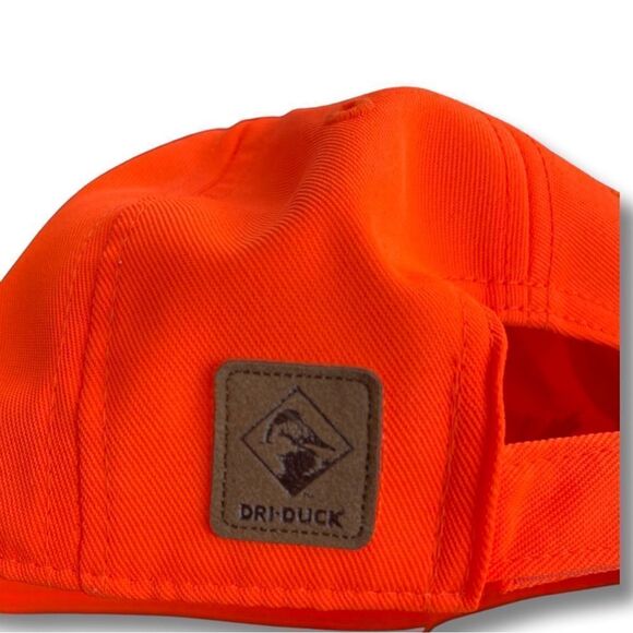DRI Duck Running Buck Wildlife Series Cap • Blaze Pheasant/ Blaze Orange • NWOT - Picture 7 of 8